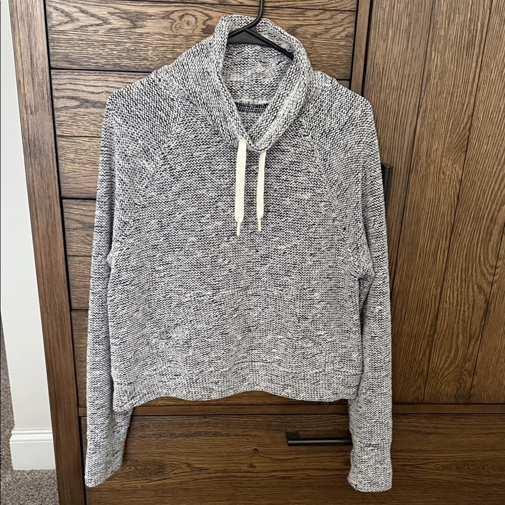 OFFLINE by Aerie Snowday Mock Neck Boxy Sweatshirt